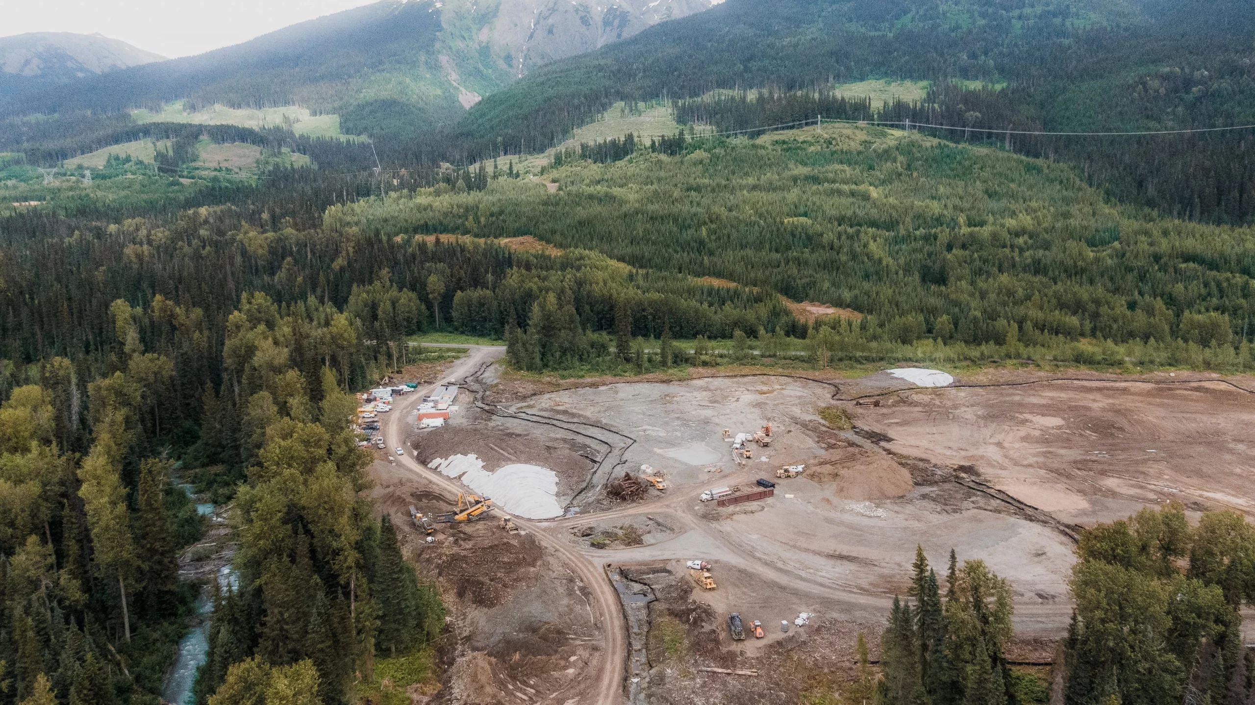 Construction of Glacier Creek Fish Habitat Offset Program